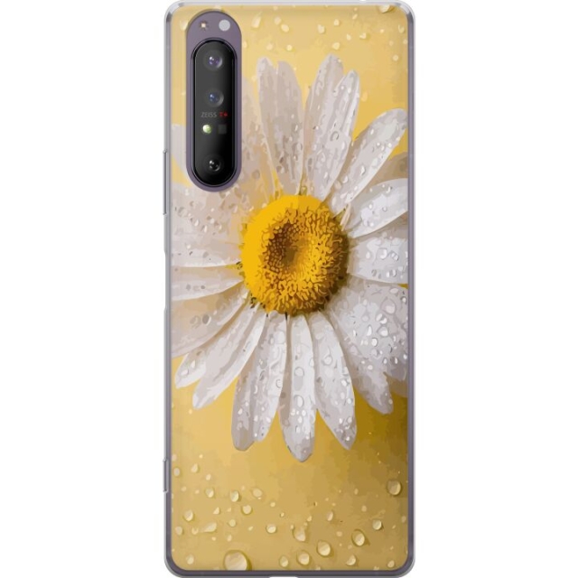 Mobilcover til Sony Xperia 1 II med Porcelænsblomst motiv