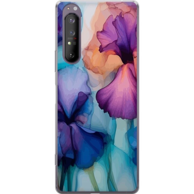 Mobilcover til Sony Xperia 1 II med Magiske blomster motiv