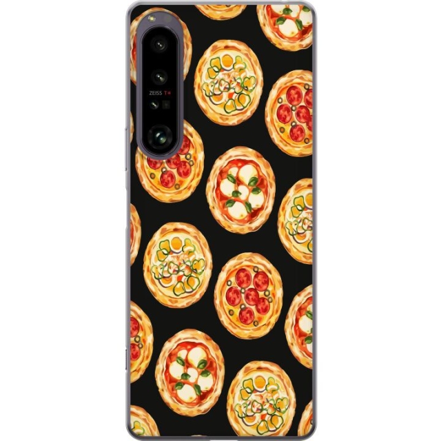 Mobilcover til Sony Xperia 1 IV med Pizza motiv