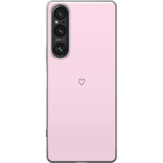Mobilcover til Sony Xperia 1 V med Hjerte motiv