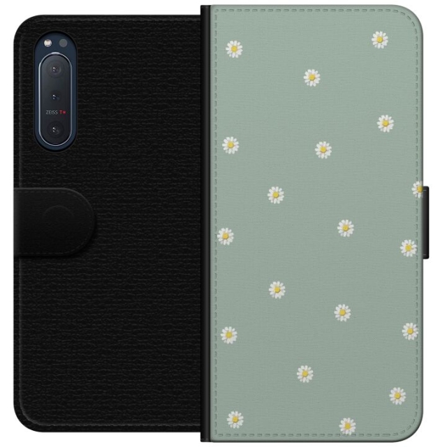 Tegnebogsetui til Sony Xperia 5 II med Præstekrave motiv