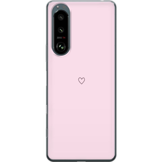 Mobilcover til Sony Xperia 5 III med Hjerte motiv