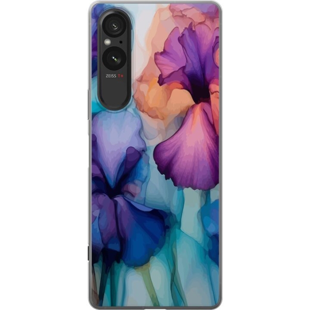 Mobilcover til Sony Xperia 5 V med Magiske blomster motiv