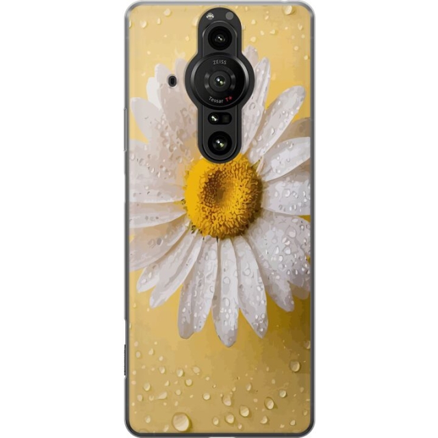 Mobilcover til Sony Xperia Pro-I med Porcelænsblomst motiv