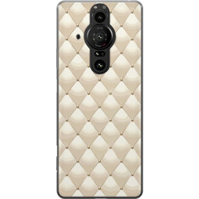 Mobilcover til Sony Xperia Pro-I med Guldglans motiv