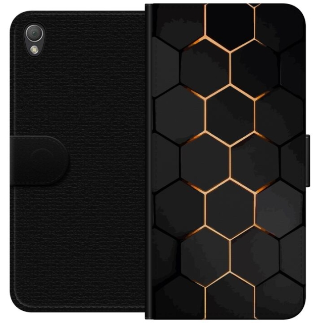 Tegnebogsetui til Sony Xperia Z3 med Luksuriøst Mønster motiv