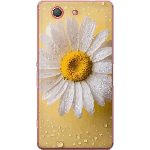 Mobilcover til Sony Xperia Z3 Compact med Porcelænsblomst motiv