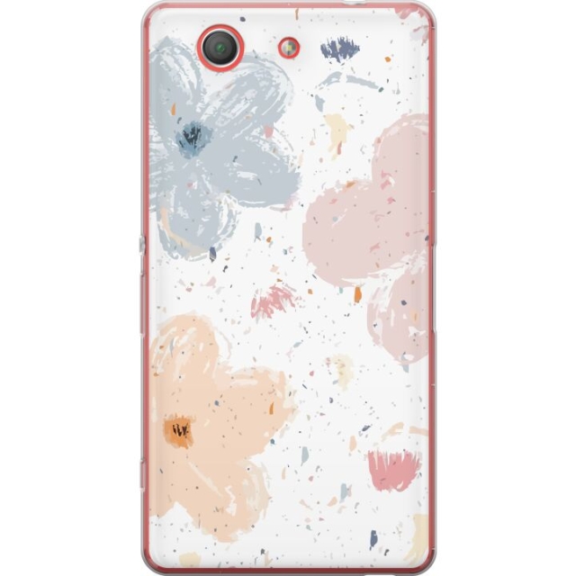 Mobilcover til Sony Xperia Z3 Compact med Blomster motiv