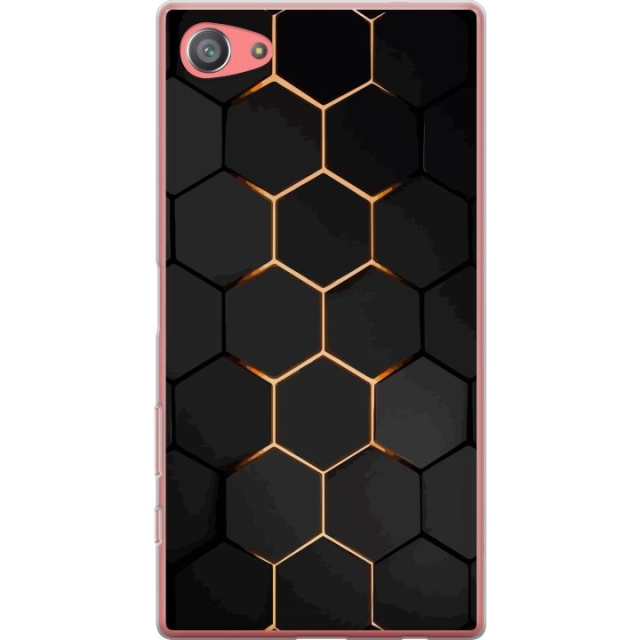 Mobilcover til Sony Xperia Z5 Compact med Luksuriøst Mønster motiv