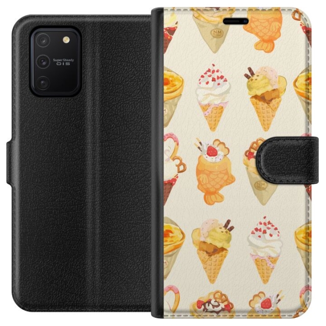 Tegnebogsetui til Samsung Galaxy S10 Lite med Glasagtigt motiv