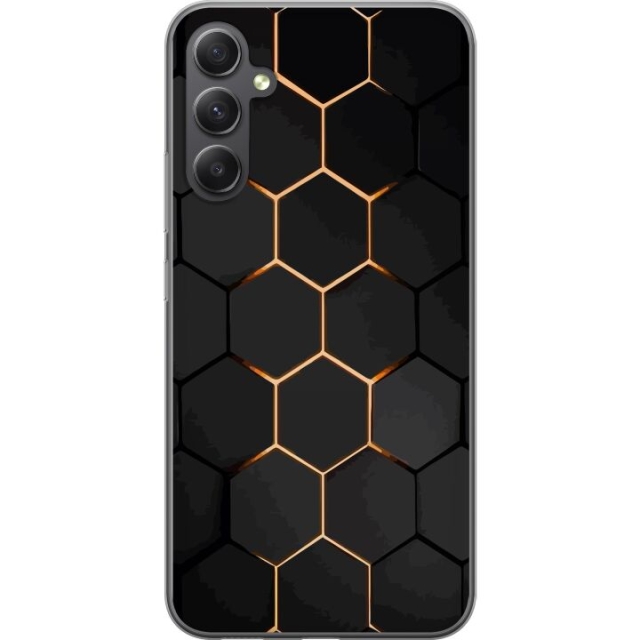 Mobilcover til Samsung Galaxy S23 FE med Luksuriøst Mønster motiv