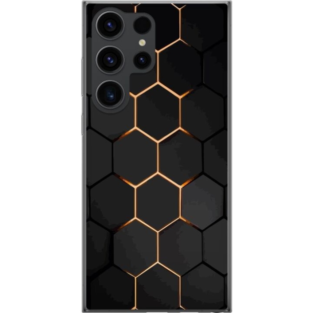 Mobilcover til Samsung Galaxy S24 Ultra med Luksuriøst Mønster motiv