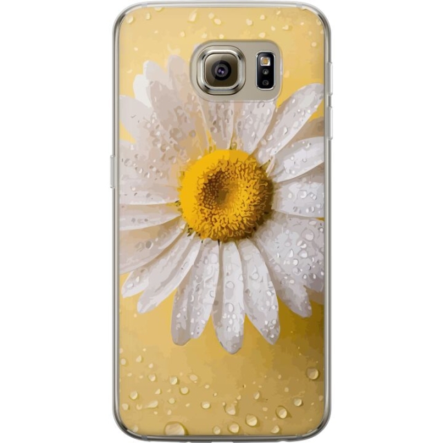 Mobilcover til Samsung Galaxy S6 med Porcelænsblomst motiv