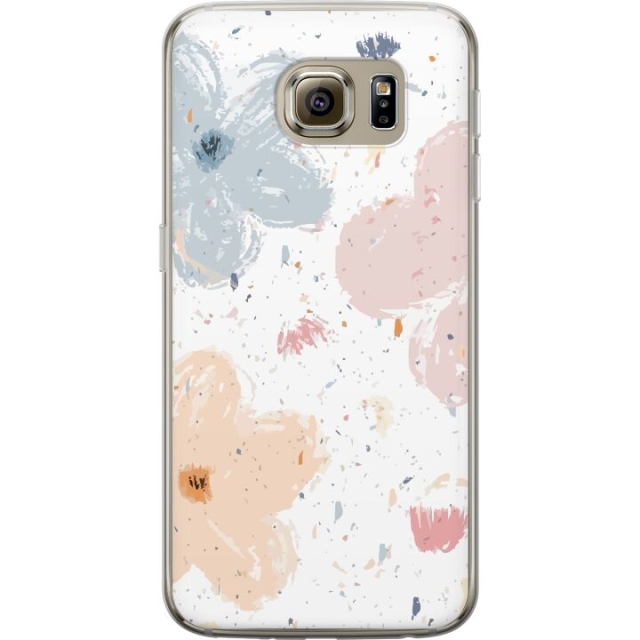 Mobilcover til Samsung Galaxy S6 med Blomster motiv