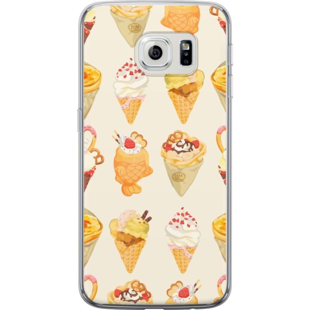 Mobilcover til Samsung Galaxy S6 edge med Glasagtigt motiv