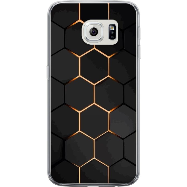 Mobilcover til Samsung Galaxy S6 edge med Luksuriøst Mønster motiv