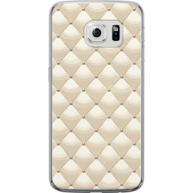 Mobilcover til Samsung Galaxy S6 edge med Guldglans motiv