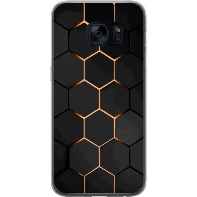 Mobilcover til Samsung Galaxy S7 med Luksuriøst Mønster motiv