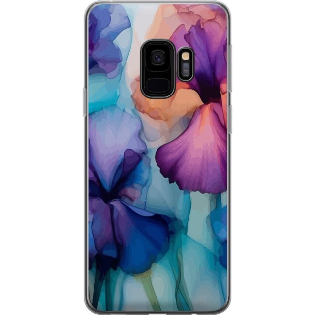 Mobilcover til Samsung Galaxy S9 med Magiske blomster motiv