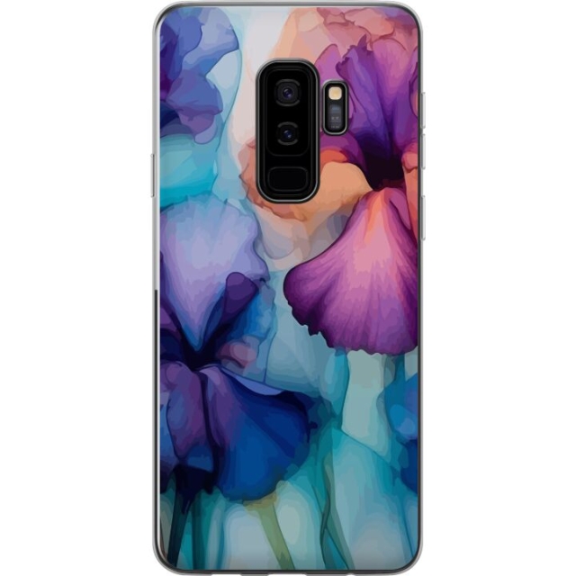 Mobilcover til Samsung Galaxy S9+ med Magiske blomster motiv