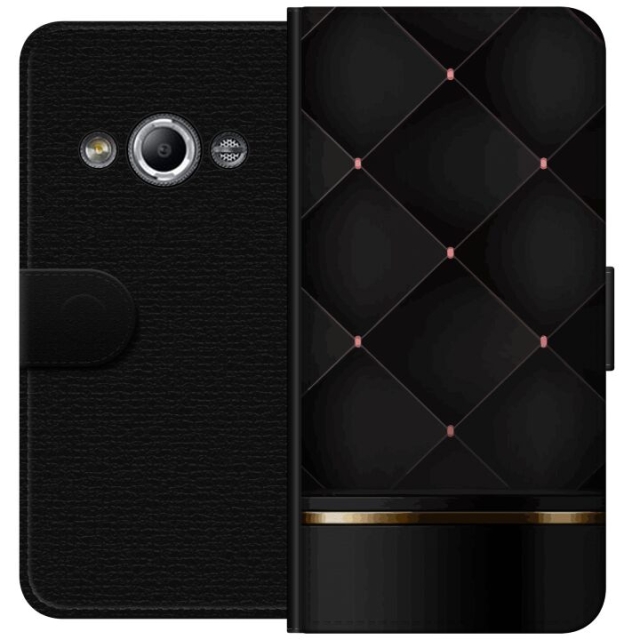 Tegnebogsetui til Samsung Galaxy Xcover 3 med Luksuslinje motiv