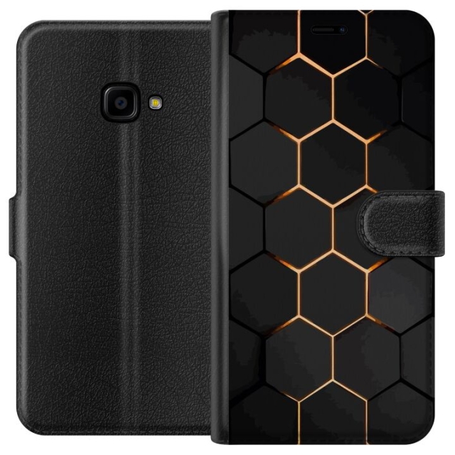 Tegnebogsetui til Samsung Galaxy Xcover 4 med Luksuriøst Mønster motiv