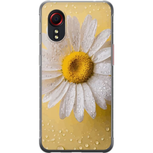 Mobilcover til Samsung Galaxy Xcover 5 med Porcelænsblomst motiv