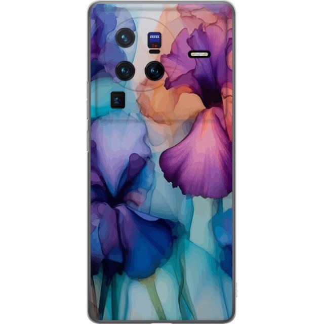 Mobilcover til vivo X80 Pro med Magiske blomster motiv