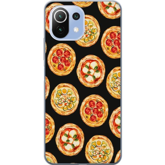 Mobilcover til Xiaomi 11 Lite 5G NE med Pizza motiv