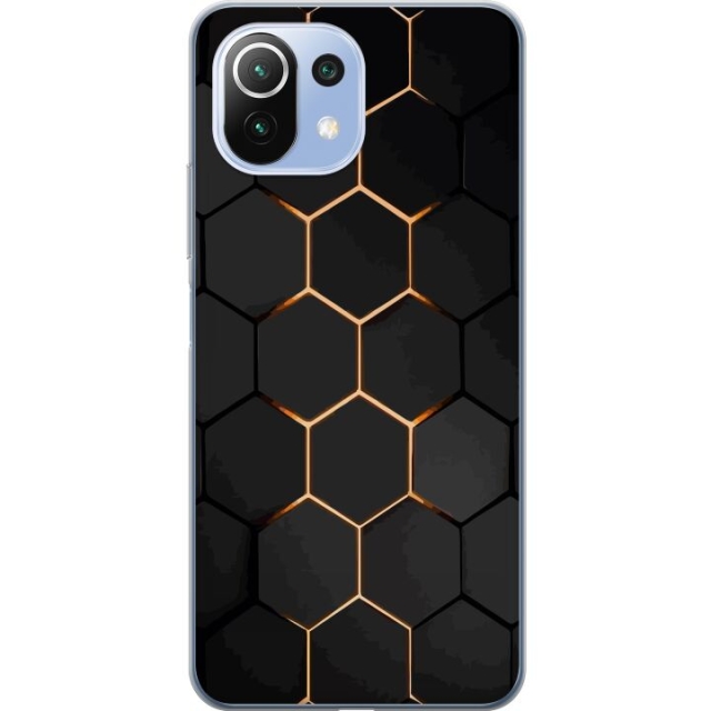 Mobilcover til Xiaomi 11 Lite 5G NE med Luksuriøst Mønster motiv