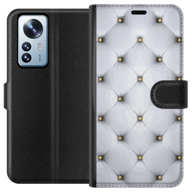 Tegnebogsetui til Xiaomi 12 Pro med Luksuriøst motiv