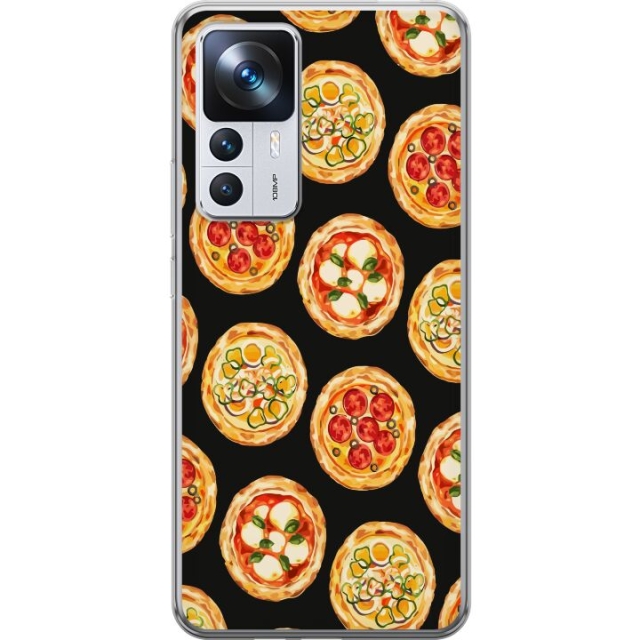 Mobilcover til Xiaomi 12T med Pizza motiv