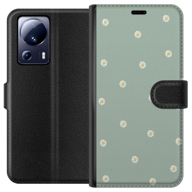 Tegnebogsetui til Xiaomi 13 Lite med Præstekrave motiv