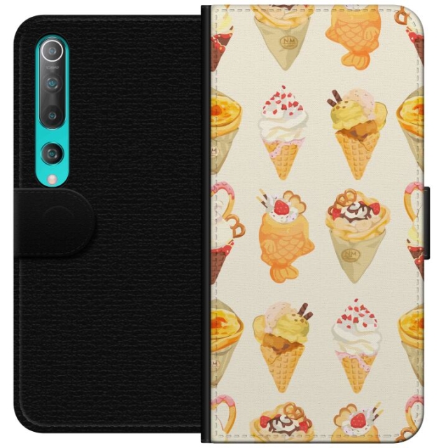 Tegnebogsetui til Xiaomi Mi 10 5G med Glasagtigt motiv