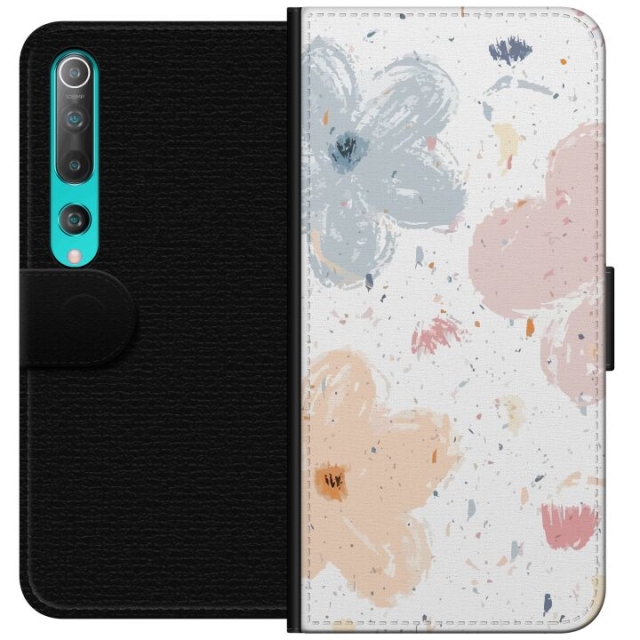 Tegnebogsetui til Xiaomi Mi 10 5G med Blomster motiv