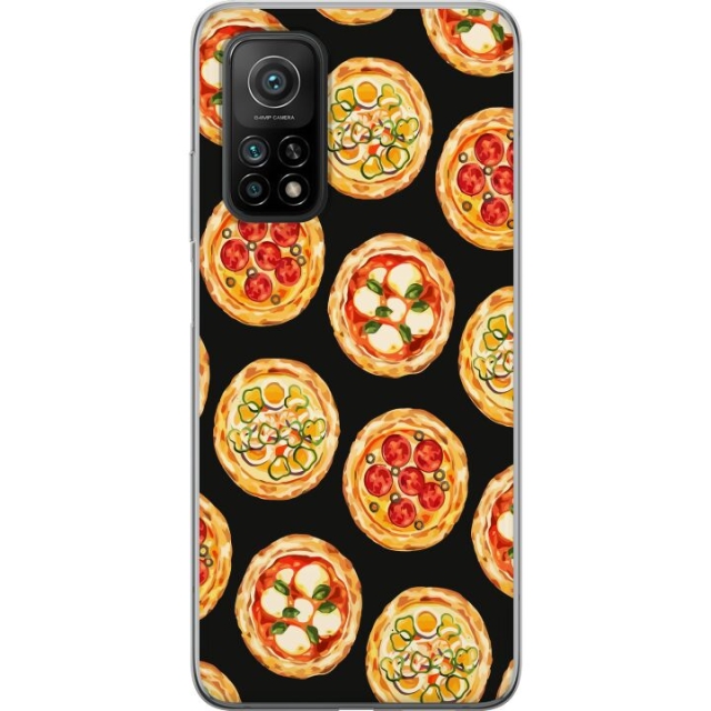 Mobilcover til Xiaomi Mi 10T 5G med Pizza motiv