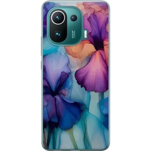 Mobilcover til Xiaomi Mi 11 Pro med Magiske blomster motiv