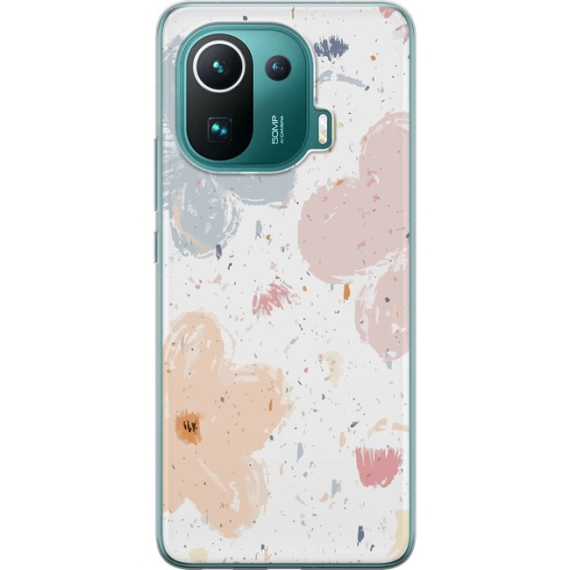 Mobilcover til Xiaomi Mi 11 Pro med Blomster motiv