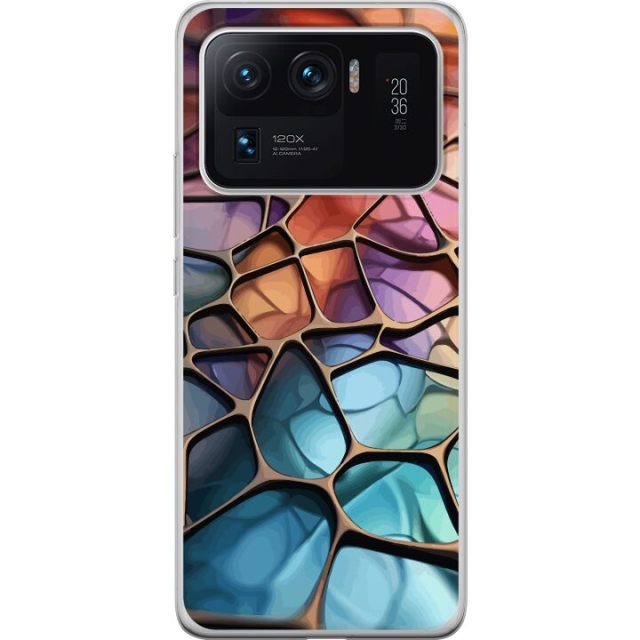 Mobilcover til Xiaomi Mi 11 Ultra med Metallict mønster motiv