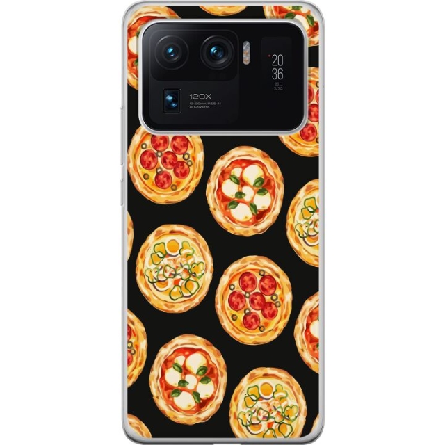 Mobilcover til Xiaomi Mi 11 Ultra med Pizza motiv