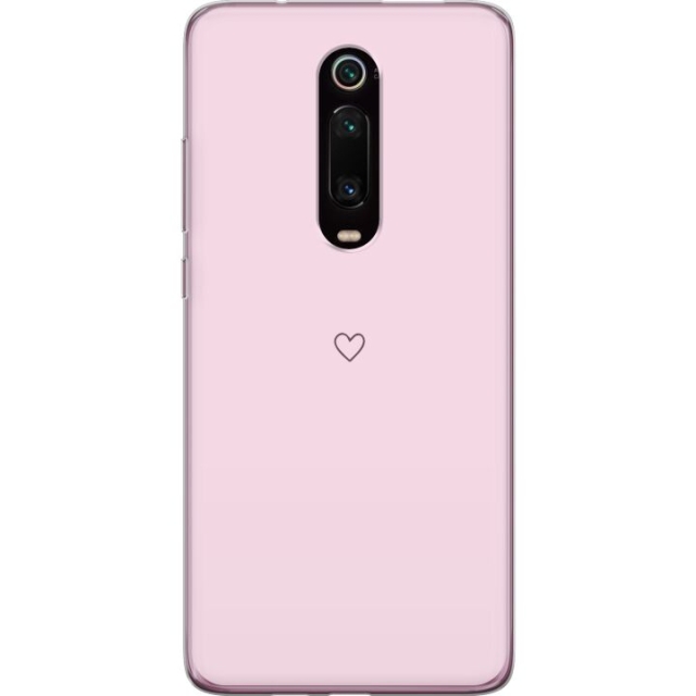 Mobilcover til Xiaomi Mi 9T Pro  med Hjerte motiv
