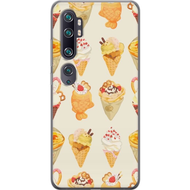 Mobilcover til Xiaomi Mi Note 10 med Glasagtigt motiv