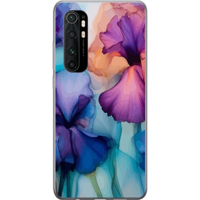 Mobilcover til Xiaomi Mi Note 10 Lite med Magiske blomster motiv