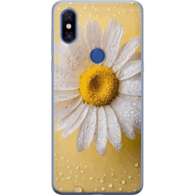 Mobilcover til Xiaomi Mi Mix 3 med Porcelænsblomst motiv