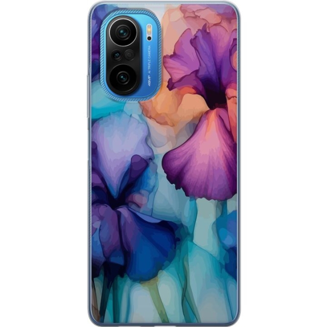 Mobilcover til Xiaomi Poco F3 med Magiske blomster motiv