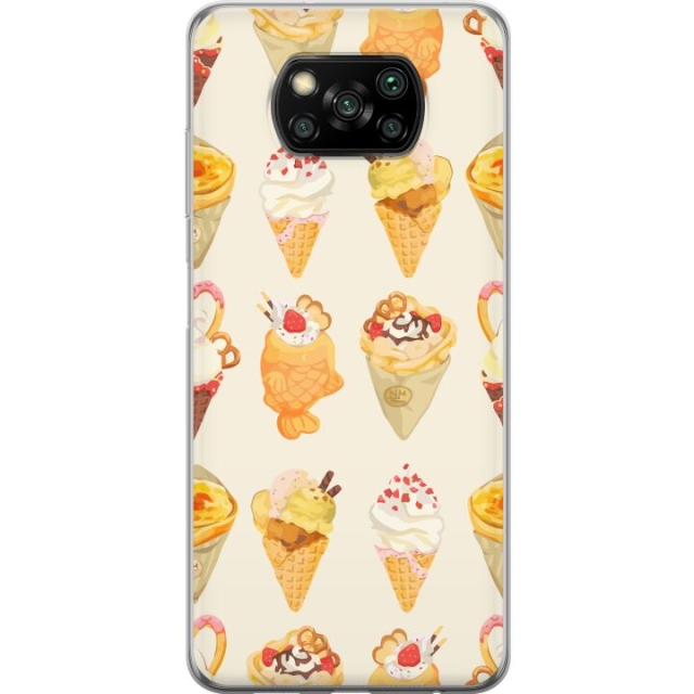 Mobilcover til Xiaomi Poco X3 NFC med Glasagtigt motiv