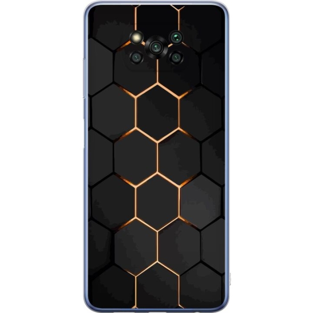 Mobilcover til Xiaomi Poco X3 Pro med Luksuriøst Mønster motiv