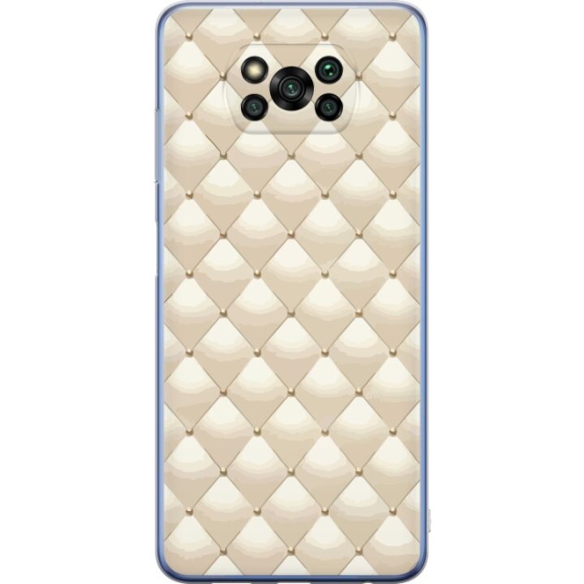 Mobilcover til Xiaomi Poco X3 Pro med Guldglans motiv