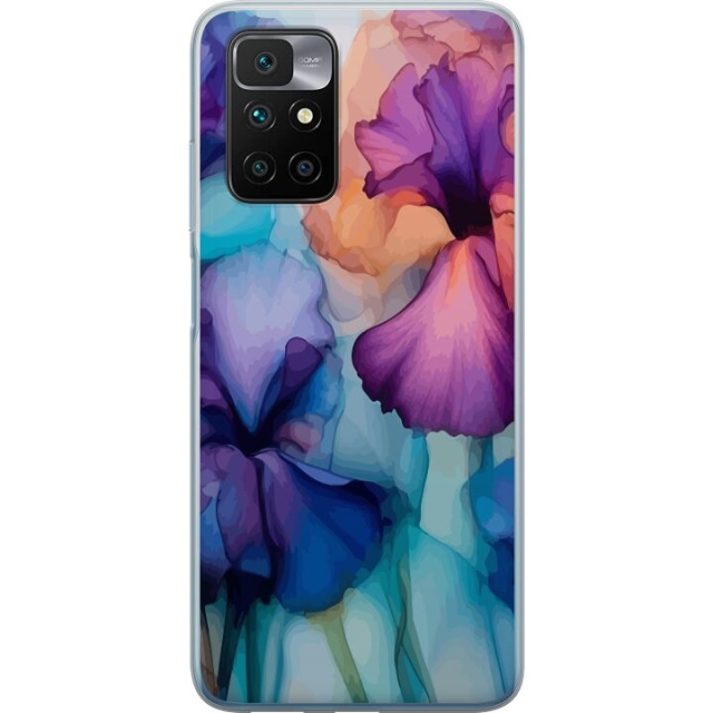 Mobilcover til Xiaomi Redmi 10 med Magiske blomster motiv