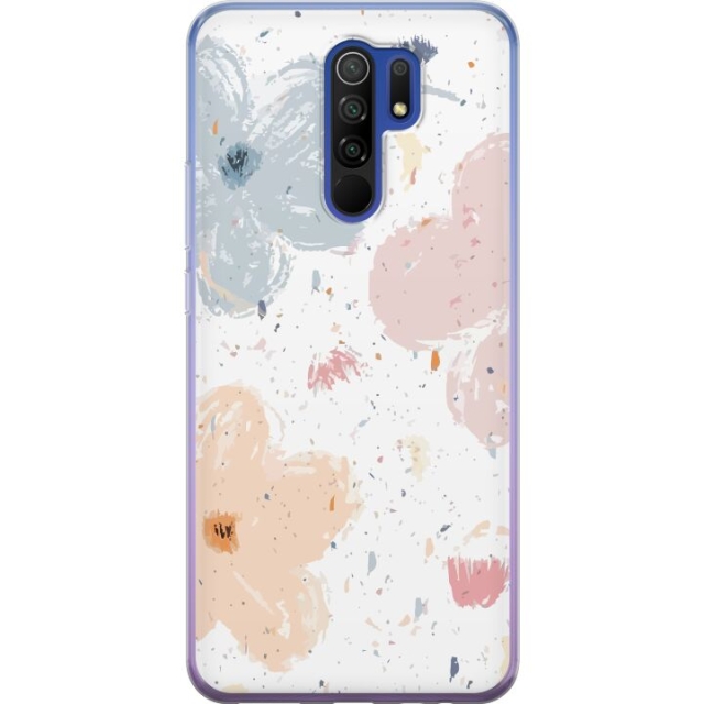 Mobilcover til Xiaomi Redmi 9 med Blomster motiv